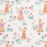 Cotton Poplin Mice in the Strawberry Meadow – white/pink,  thumbnail number 1