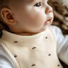 GOTS Ribbed Jersey small cars | Poppy Fabrics – cream/black brown,  thumbnail number 7