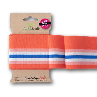 GOTS Organic Knit Ribbing CUFF ME COLLEGE [140 cm | 7,5 cm] | Albstoffe | Hamburger Liebe, 