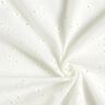 Broderie Anglaise flowers with leaves – white,  thumbnail number 3