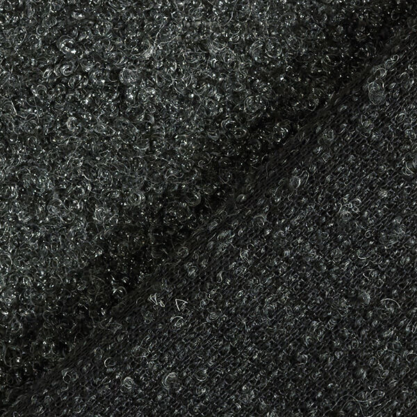 Bouclé silver shimmer – anthracite/silver,  image number 3
