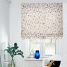 Decor Fabric Half Panama flower drawing – natural/dark brown,  thumbnail number 6