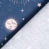 Decor Fabric Half Panama Celestial Bodies – navy blue,  thumbnail number 4