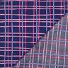 Cotton Poplin wavy check| Poppy Fabrics – indigo/pink,  thumbnail number 4