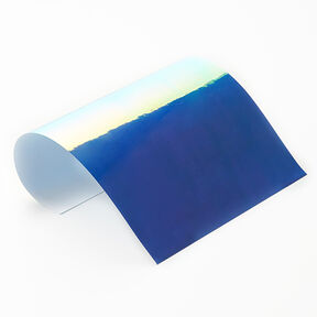 Metallic vinyl film Din A4 – blue, 