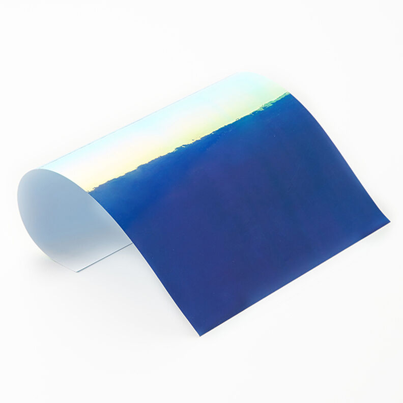 Metallic vinyl film Din A4 – blue,  image number 1