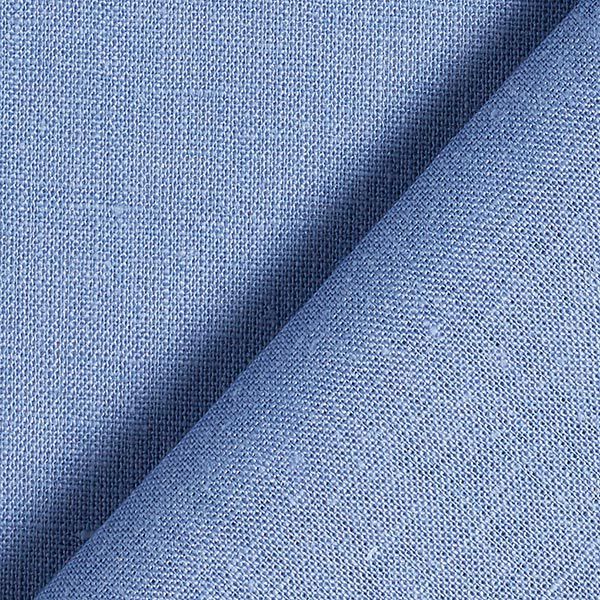 Linen Fabric – steel blue,  image number 3