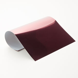 Glossy iron-on film Din A4 – burgundy, 