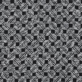 Boxes Coating Fabric – light grey/black, 