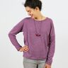 FRAU VEGA - casual jumper with a wrap look in the back, Studio Schnittreif  | XS -  XXL,  thumbnail number 2