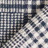Checked Doubleface Coating Fabric – navy blue/white,  thumbnail number 4