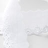 Feston lace ribbon [35 mm] – white,  thumbnail number 2