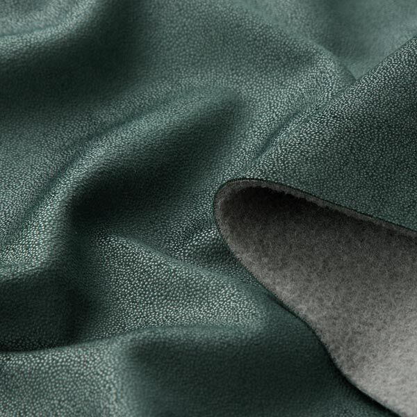 Upholstery Fabric Leather-Look Ultra-Microfibre – dark green,  image number 3