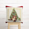 Decorative Panel Tapestry Fabric Holiday Dog – light beige/red,  thumbnail number 5
