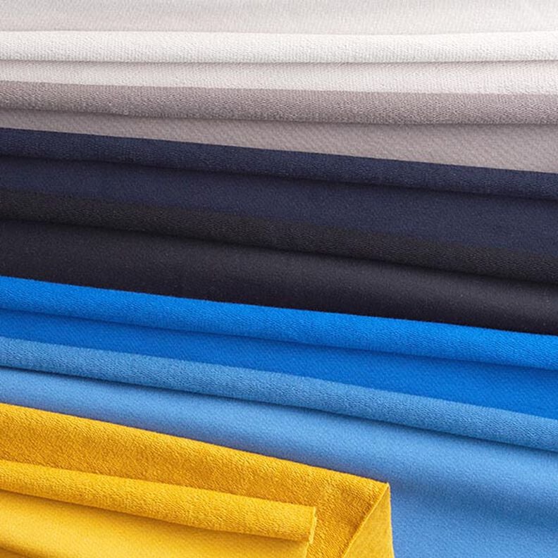 Light French Terry Plain – midnight blue,  image number 5