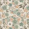 Decorative fabric, half Panama, Flower Meadow – reed/natural,  thumbnail number 1