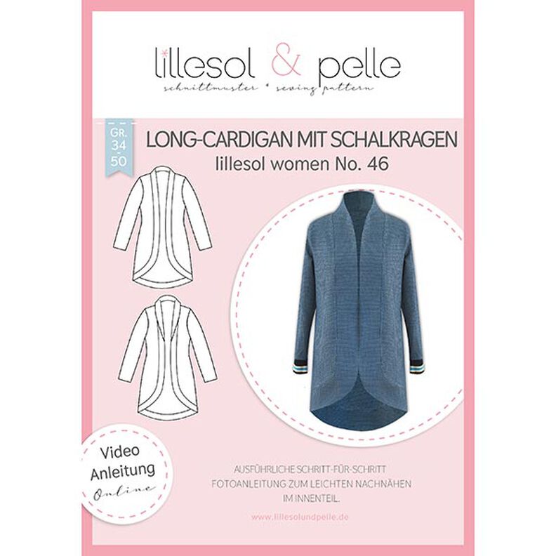 Long-Cardigan, Lillesol & Pelle No. 46 | 34-50,  image number 1