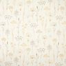 Decor Fabric Half Panama Dried Flowers – light beige,  thumbnail number 1