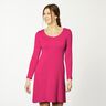 Medium Cotton Jersey Plain – intense pink,  thumbnail number 4
