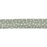 Bias binding scattered dots [20 mm] – light khaki,  thumbnail number 1