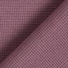 Mini Cotton waffle jersey Plain – aubergine,  thumbnail number 4