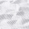 Cotton Poplin Little Dots – white/black,  thumbnail number 2