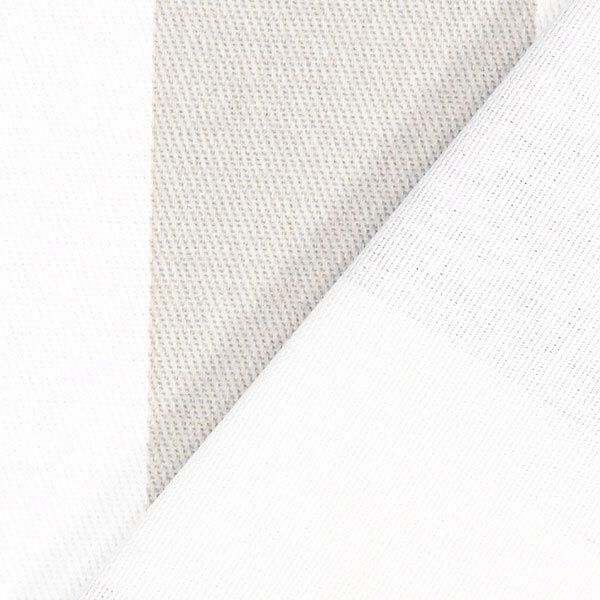 Stripes Cotton Twill 1 – light grey/white,  image number 3