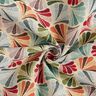 Decor Fabric Tapestry Fabric Colourful Fans – light beige/blue,  thumbnail number 3