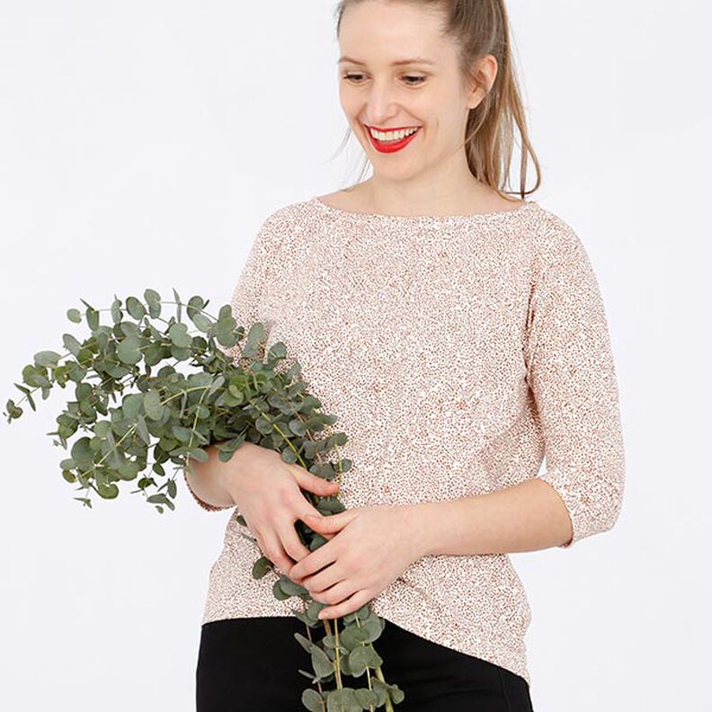 FRAU KARLA - summer top with 3/4-length sleeves, Studio Schnittreif | XS - XXL,  image number 4