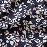 Cotton Jersey Sweet Little Flowers with Hearts – navy blue,  thumbnail number 2