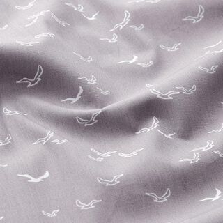 Poplin seagulls – grey, 