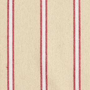 Woven Cotton rustic – carmine/natural, 