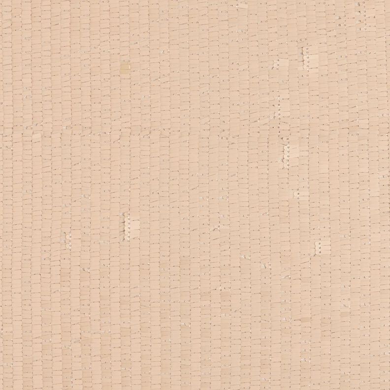 Sequin Fabric Rectangle – light dusky pink,  image number 4