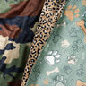 Cosy Fleece Leopard Print – medium brown,  thumbnail number 5