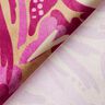 Satin crepe sea flowers – grape/pastel violet,  thumbnail number 4
