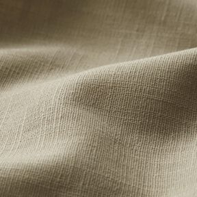 Linen fabric Ramie mix medium – light taupe, 