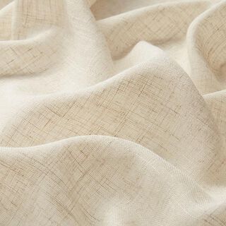 Curtain Fabric Voile Linen Look 300 cm – natural, 