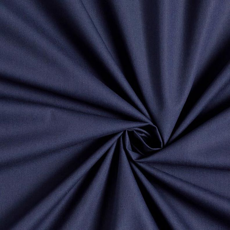 Cotton Poplin Plain – navy blue,  image number 1