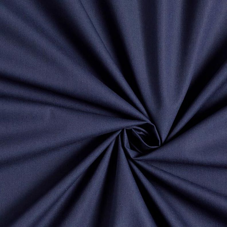 Cotton Poplin Plain – navy blue,  image number 1