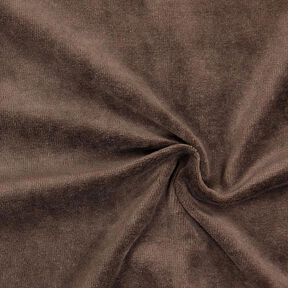 Plain Nicky Velour – dark brown, 