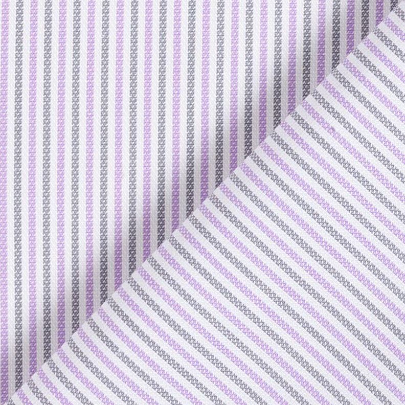 Vertical Stripes Cotton – white,  image number 4