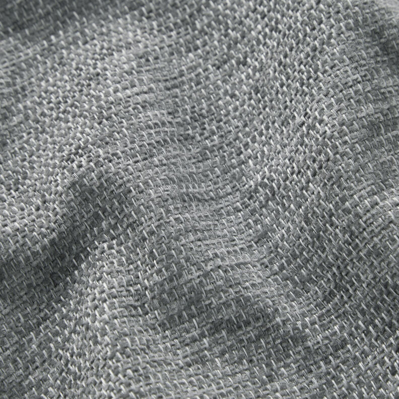 Upholstery Fabric Chenille Mottled – slate grey/silver grey, image number 2