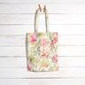 Decor Fabric Canvas watercolour flowers – light beige/raspberry,  thumbnail number 8