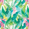 Outdoor Fabric Canvas Tropical Jungle – turquoise,  thumbnail number 1