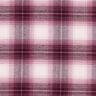 Checked cotton-viscose-flannel – hollyhock,  thumbnail number 1