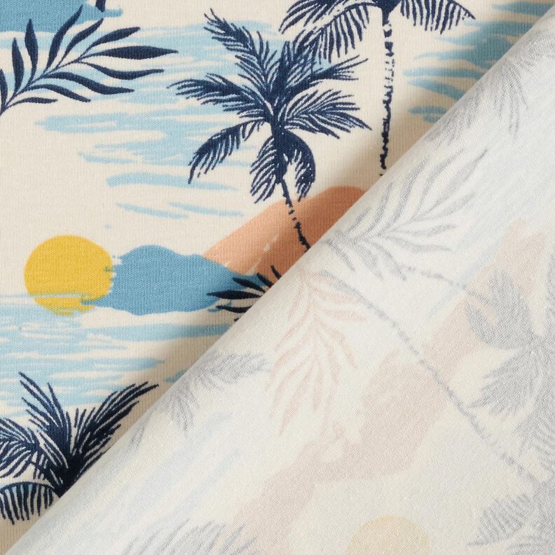 Cotton Jersey Hawaii vibes Digital Print – cream,  image number 4