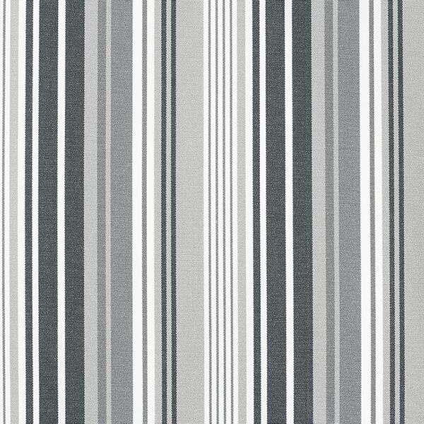 awning fabric Blurred Stripes – light grey/dark grey,  image number 1