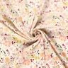 Double Gauze/Muslin Watercolour Floral Meadow Digital Print – cream,  thumbnail number 3