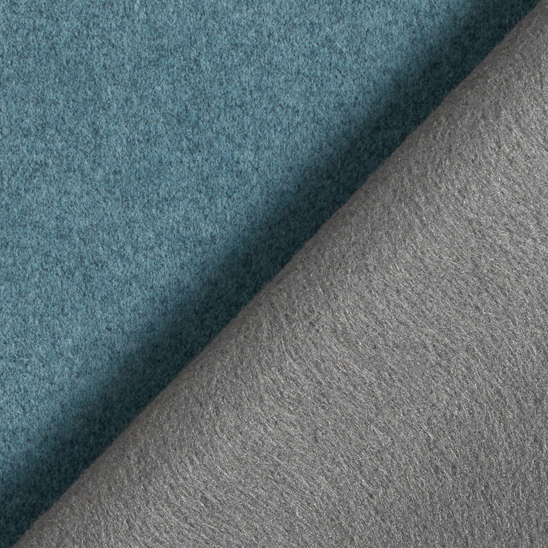 Thermal curtain fabric fine blend – light petrol,  image number 5
