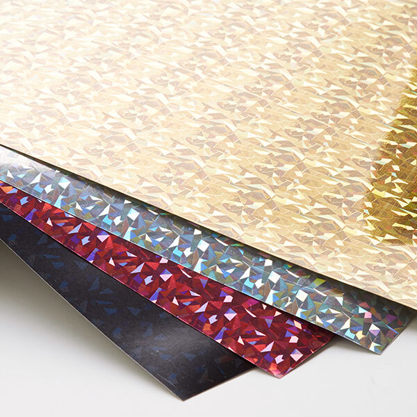 Metallic design iron-on film Din A4 – gold metallic, image number 4